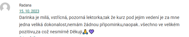 zpětná vazba absolventek radana